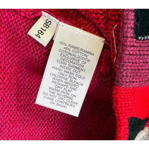Fisher Hill Women’s Vintage Snowglobe “Ugly” Christmas Cardigan Sweater Size 1X - Picture 7 of 9